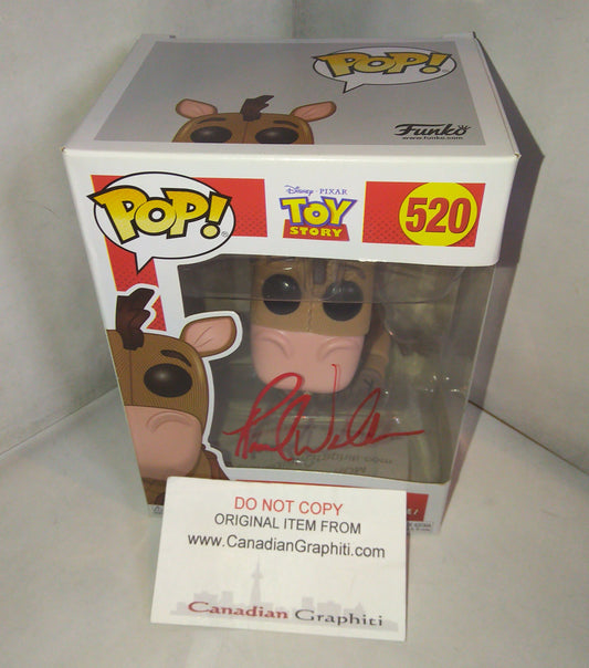 Frank Welker Hand Signed Autograph Toy Story Funko Pop COA