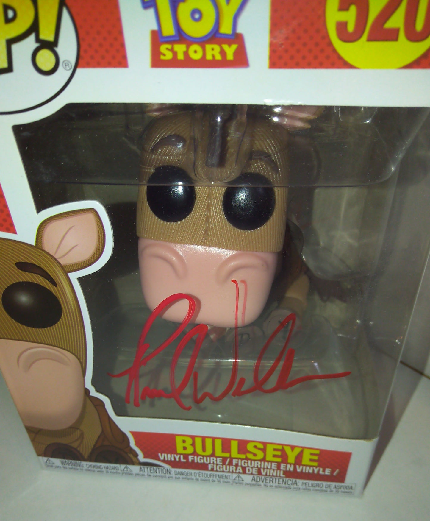 Frank Welker Hand Signed Autograph Toy Story Funko Pop COA