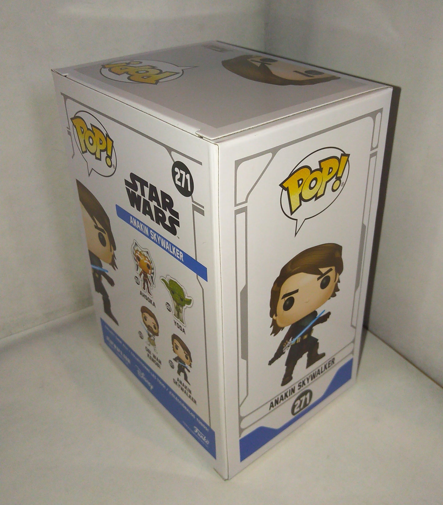 Hayden Christensen Hand Signed Autograph & Character Funko Pop COA + JSA Anakin Skywalker Star Wars