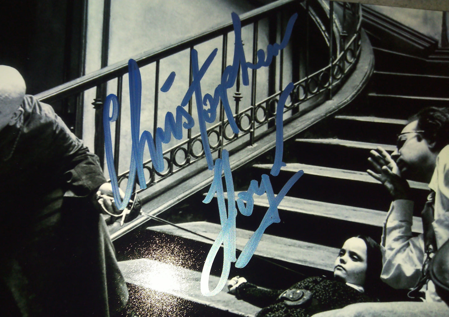 Christina Ricci & Christopher Lloyd Hand Signed Autograph 8x10 Photo COA The Addams Family