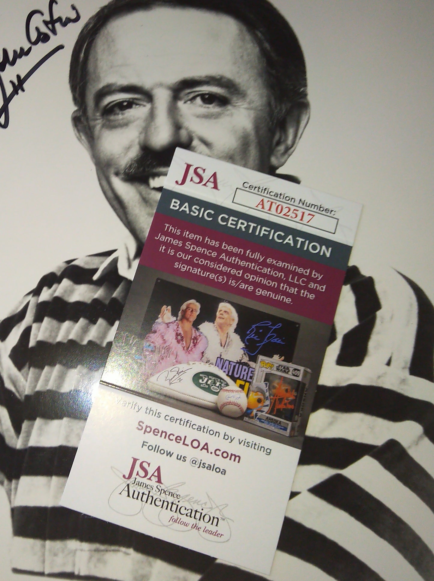 John Astin Hand Signed Autograph 8x10 Photo JSA COA