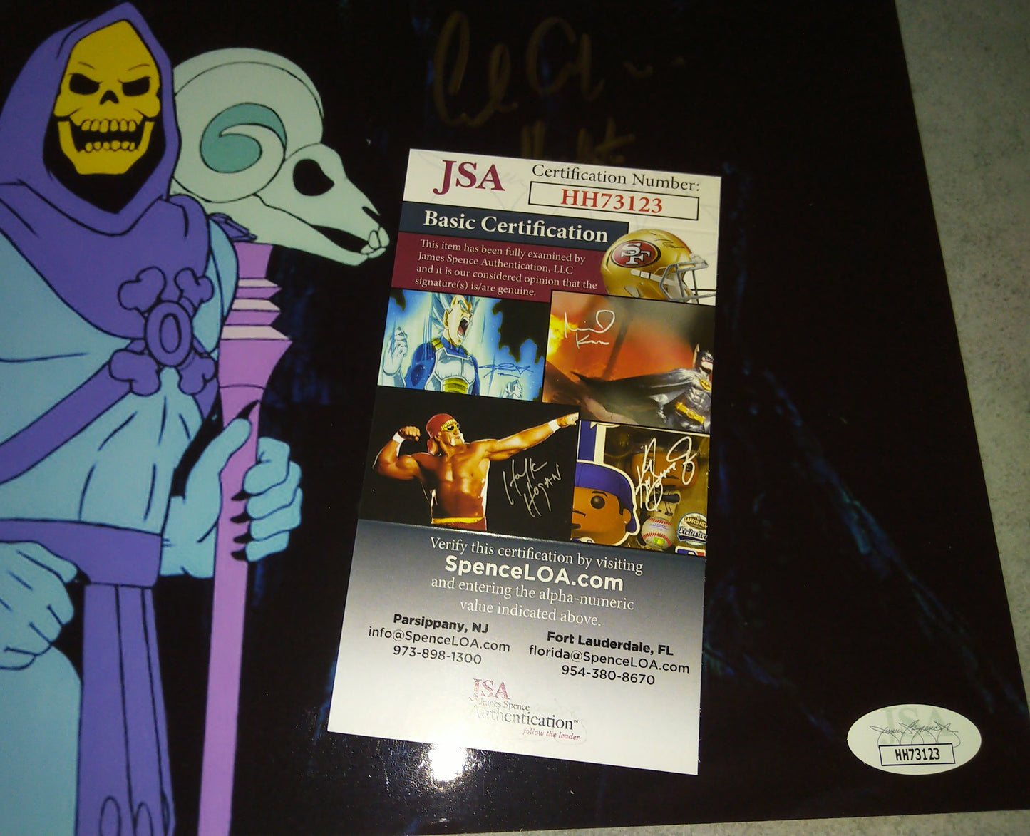 Alan Oppenheimer Hand Signed Autograph 8x10 Photo JSA COA Skeletor