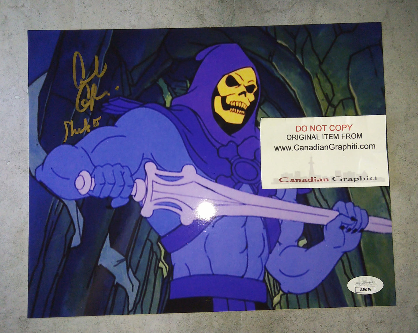 Alan Oppenheimer Hand Signed Autograph 8x10 Photo JSA COA Skeletor