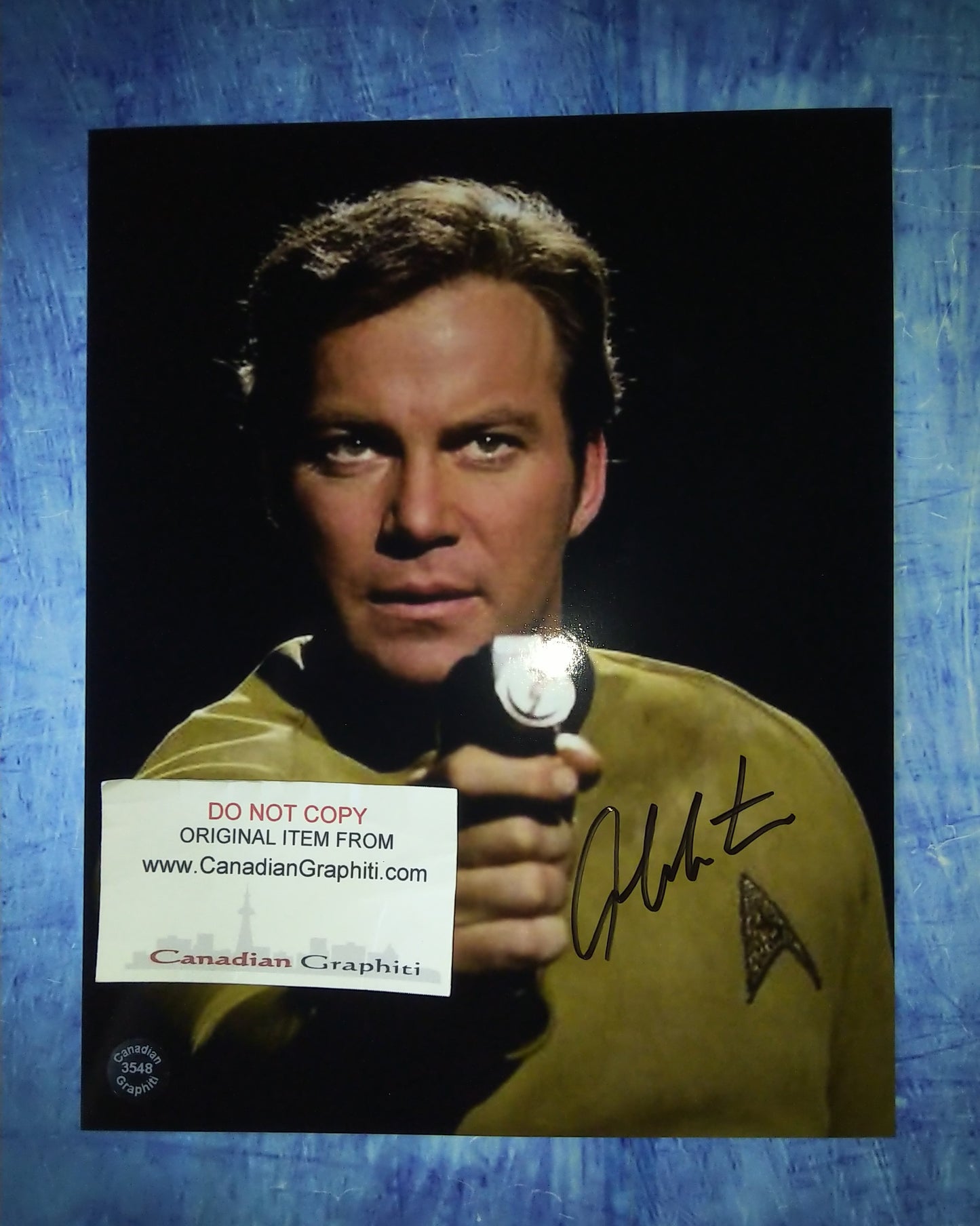 William Shatner Hand Signed Autograph 8x10 Photo COA Star Trek