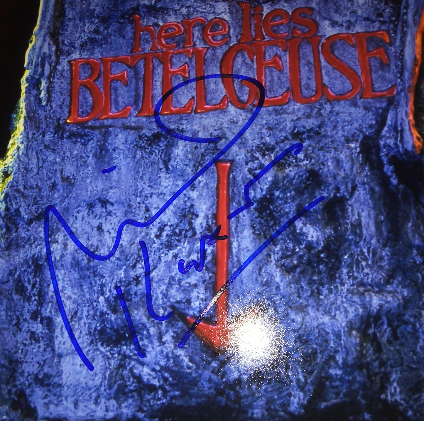 Michael Keaton Hand Signed Autograph 11x14 Photo COA Beetlejuice