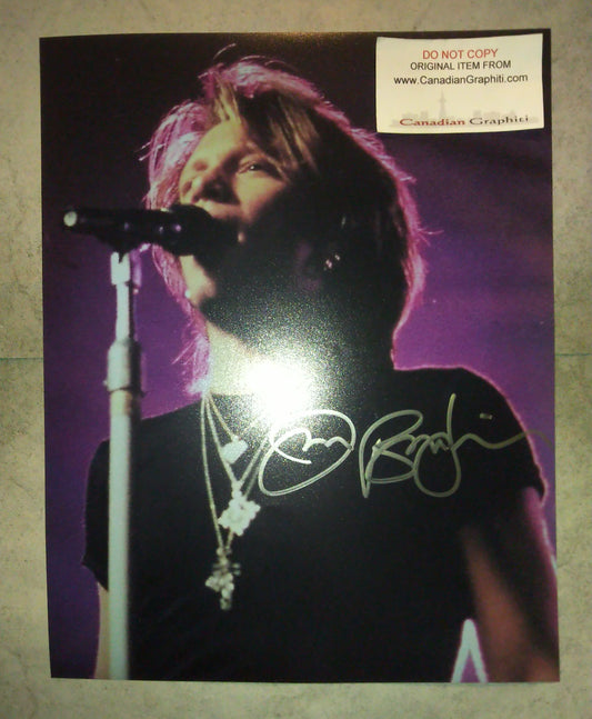 Jon Bon Jovi Hand Signed Autograph 11x14 Photo COA