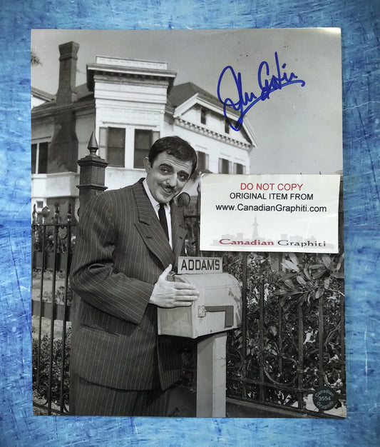 John Astin Hand Signed Autograph 8x10 Photo COA The Addams Family