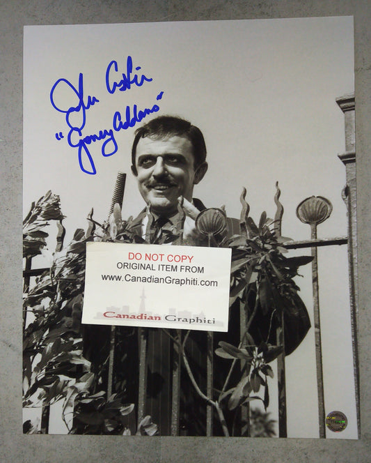 John Astin Hand Signed Autograph 8x10 Photo COA The Addams Family