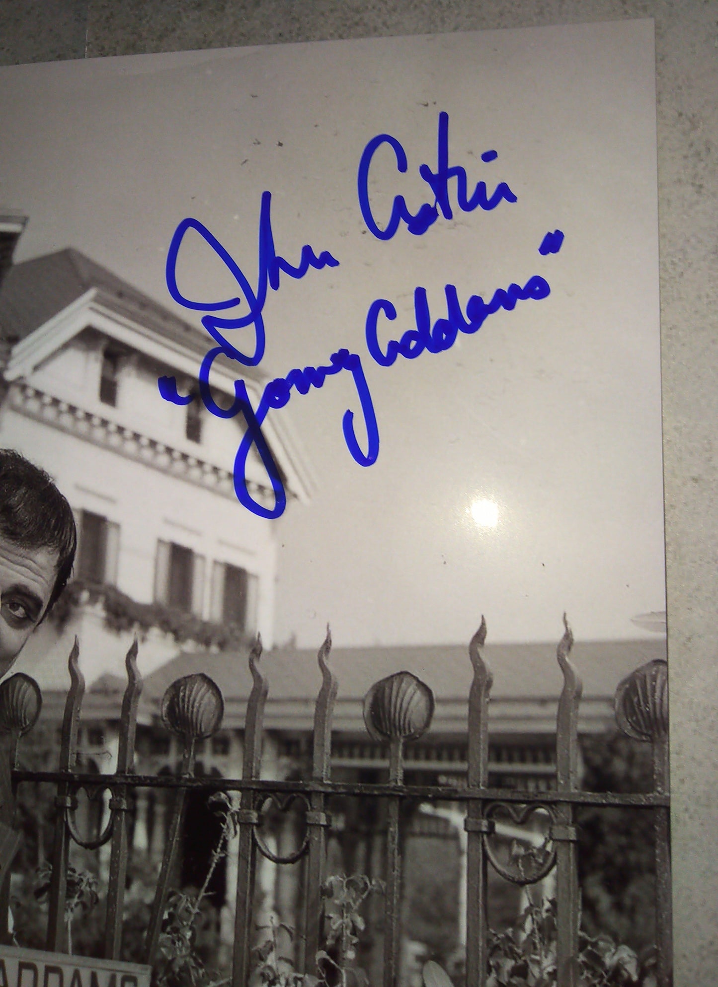 John Astin Hand Signed Autograph 8x10 Photo COA The Addams Family