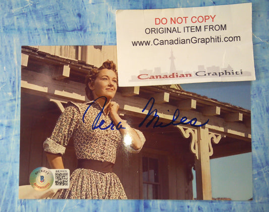 Vera Miles Hand Signed Autograph Photo COA + BAS