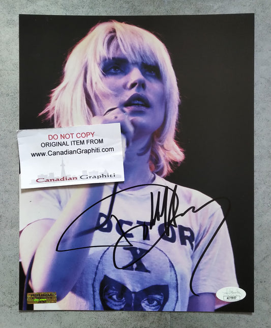 Debbie Harry Hand Signed Autograph 8x10 Photo COA + JSA Blondie