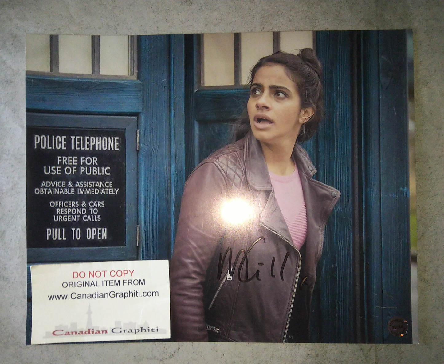 Mandip Gill Hand Signed Autograph 8x10 Photo COA Doctor Who