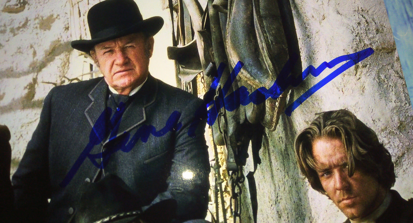 Gene Hackman Hand Signed Autograph 8x10 Photo COA The Quick & The Dead