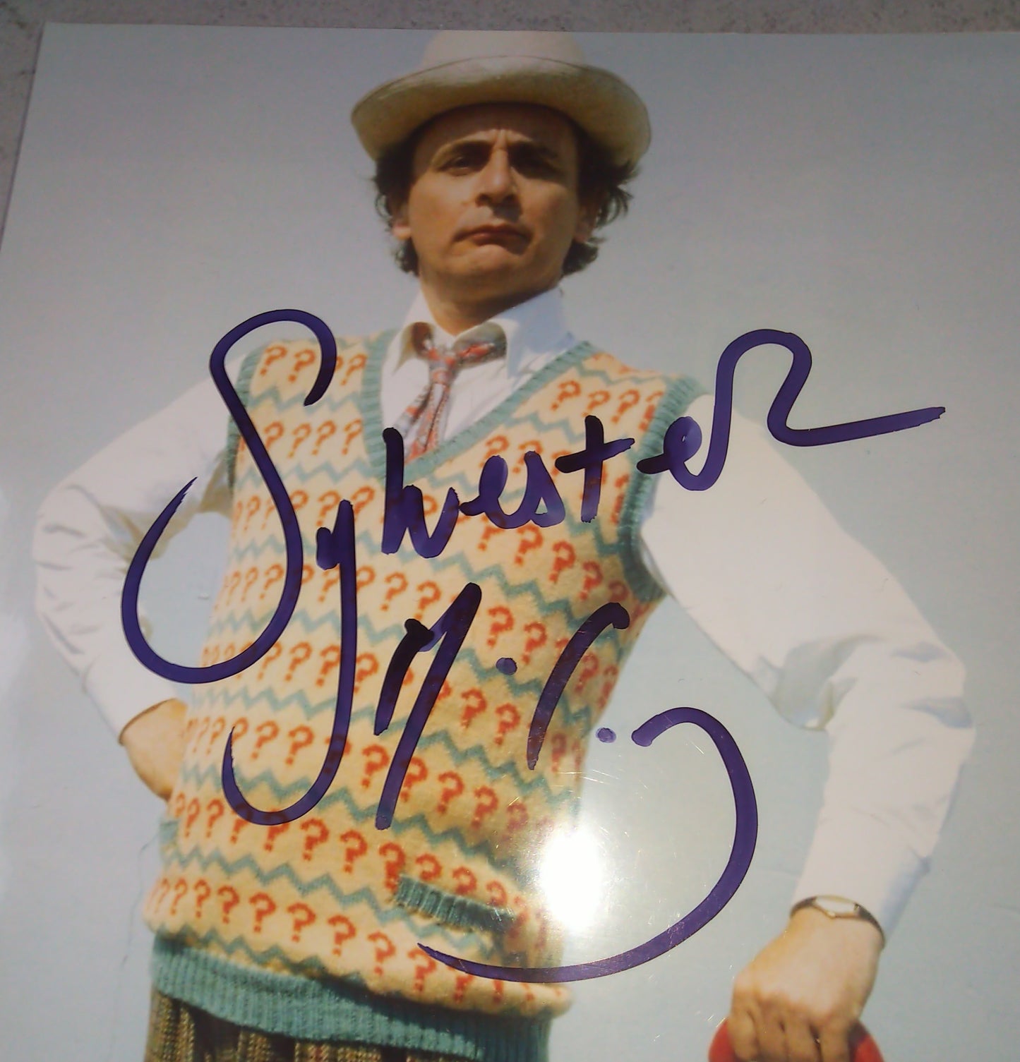 Sylvester McCoy Hand Signed Autograph 8x10 Photo COA + JSA Doctor Who