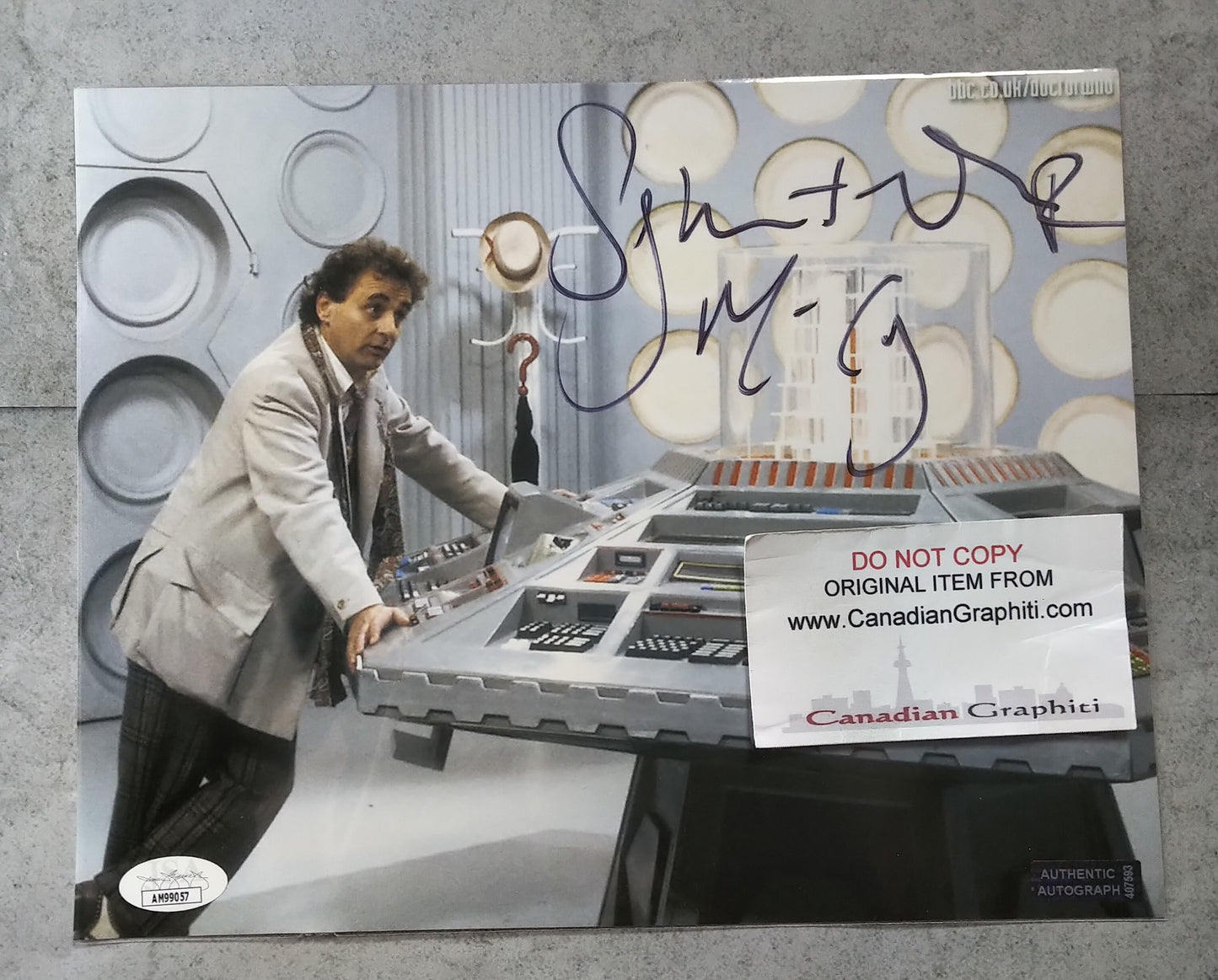 Sylvester McCoy Hand Signed Autograph 8x10 Photo COA + JSA Doctor Who