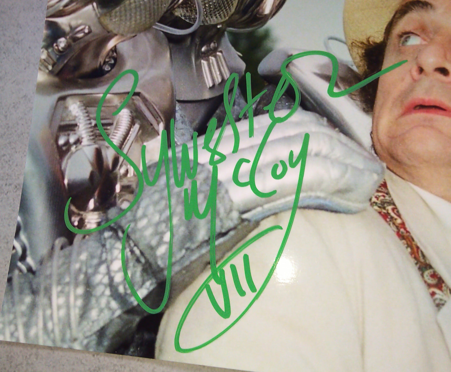 Sylvester McCoy Hand Signed Autograph 8x10 Photo COA Doctor Who