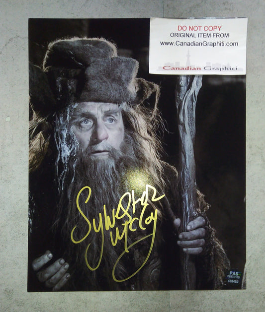 Sylvester McCoy Hand Signed Autograph 8x10 Photo COA The Hobbit