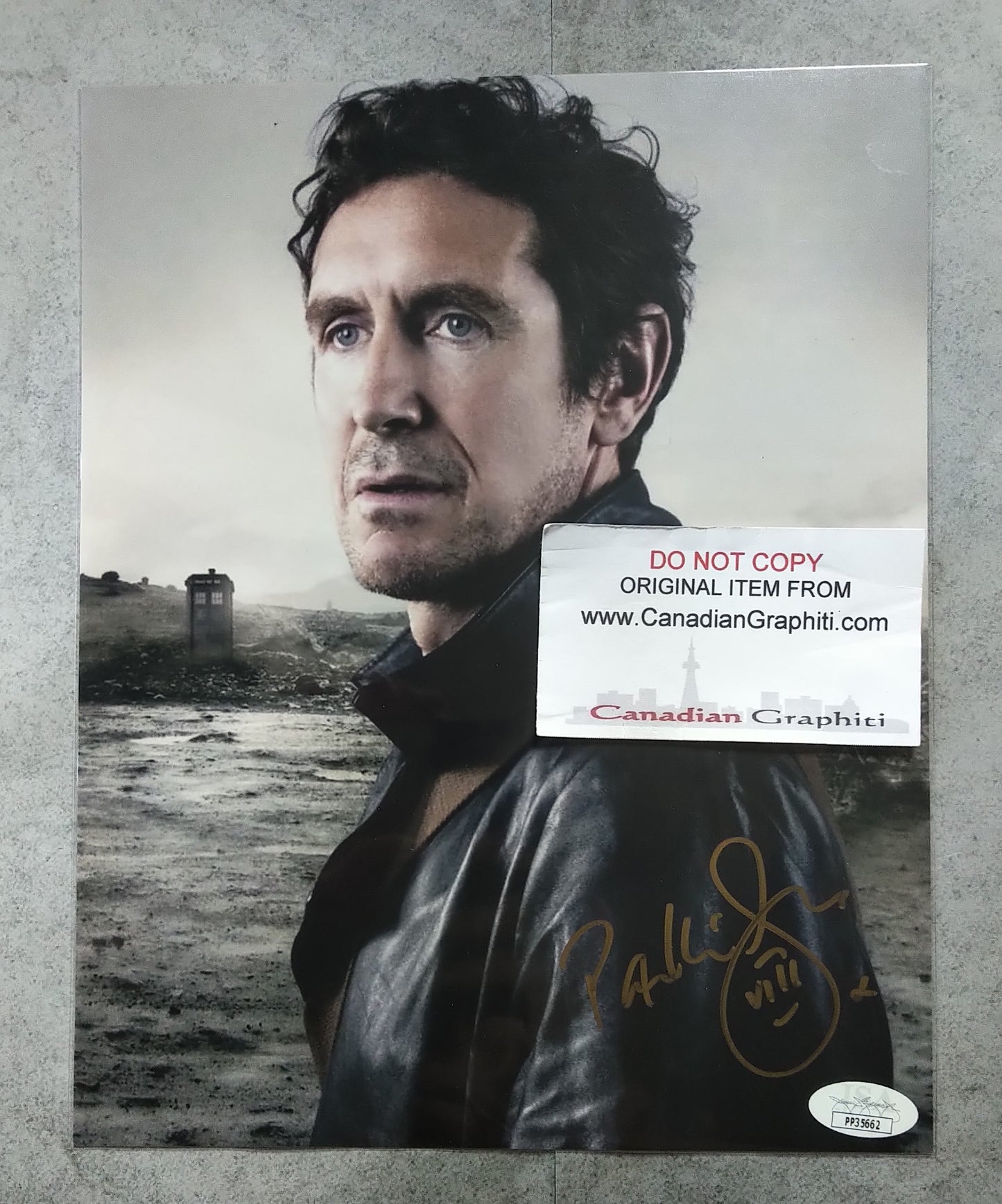 Paul McGann Hand Signed Autograph 8x10 Photo JSA COA Doctor Who