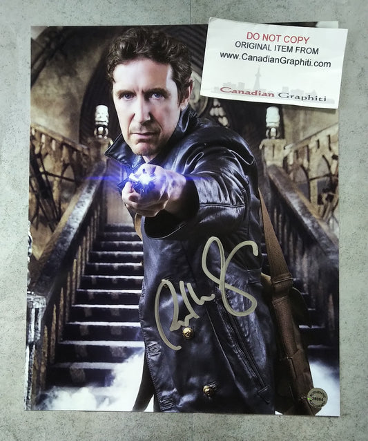 Paul McGann Hand Signed Autograph 8x10 Photo COA Doctor Who