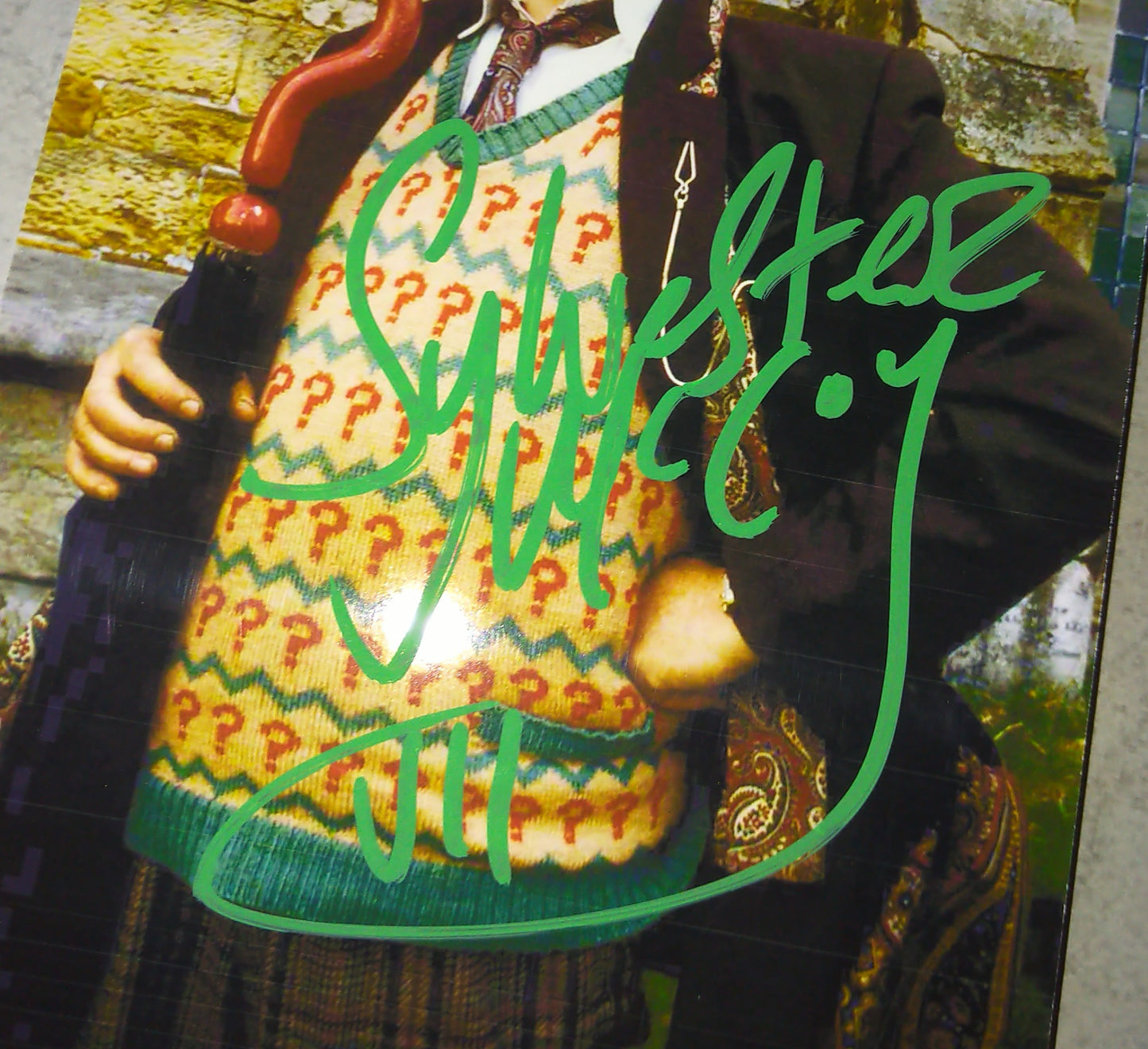 Sylvester McCoy Hand Signed Autograph Photo COA Doctor Who