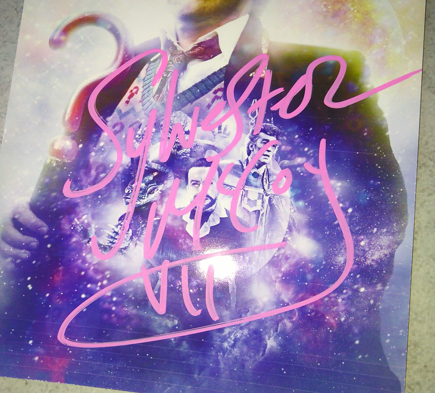 Sylvester McCoy Hand Signed Autograph Photo COA Doctor Who