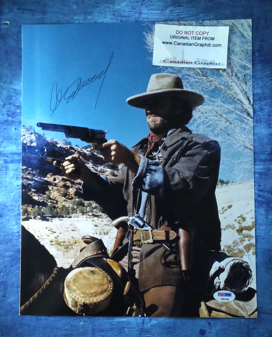 Clint Eastwood Hand Signed Autograph 11x14 Photo PSA COA