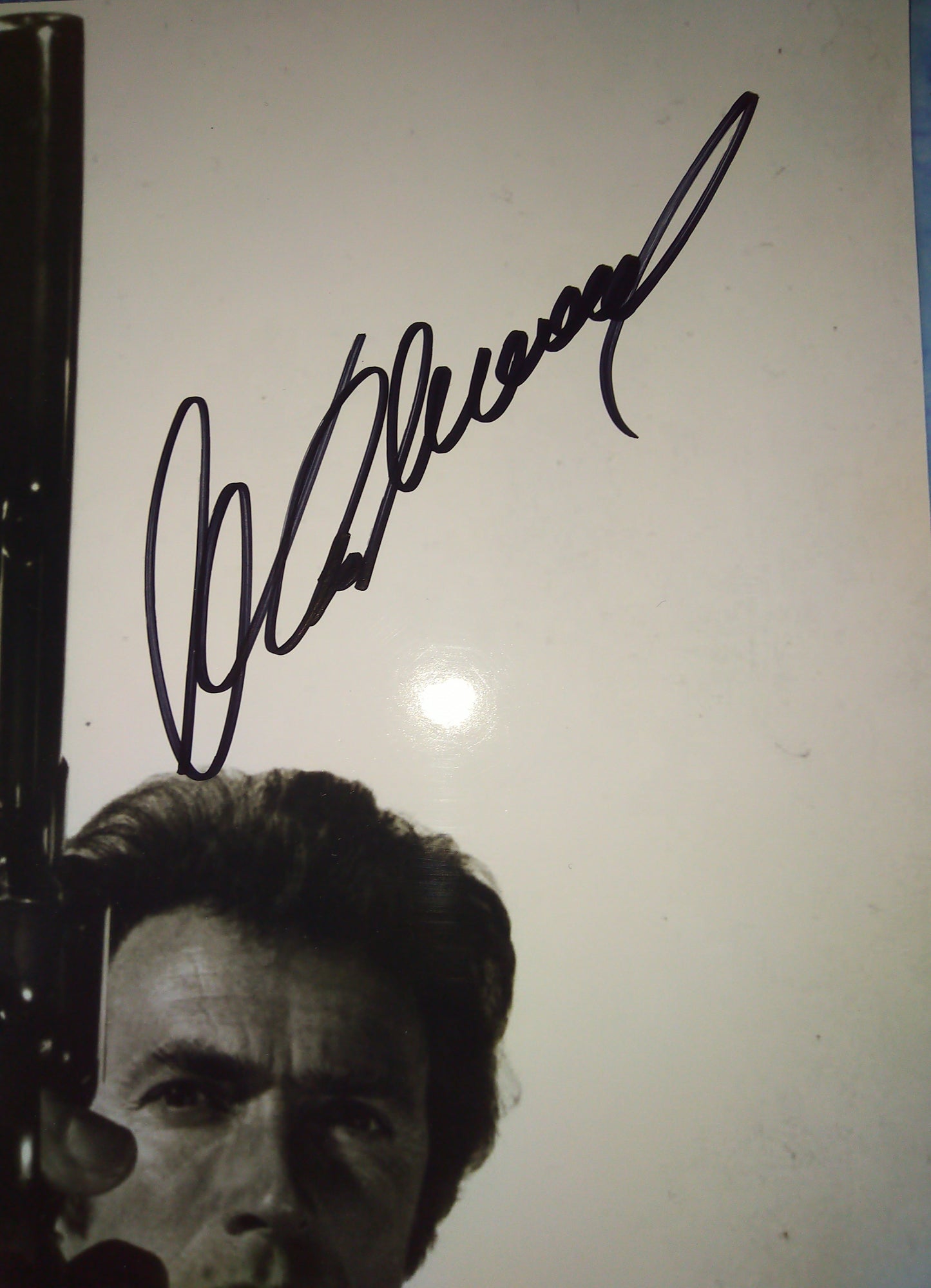 Clint Eastwood Hand Signed Autograph 8x10 Photo COA Dirty Harry