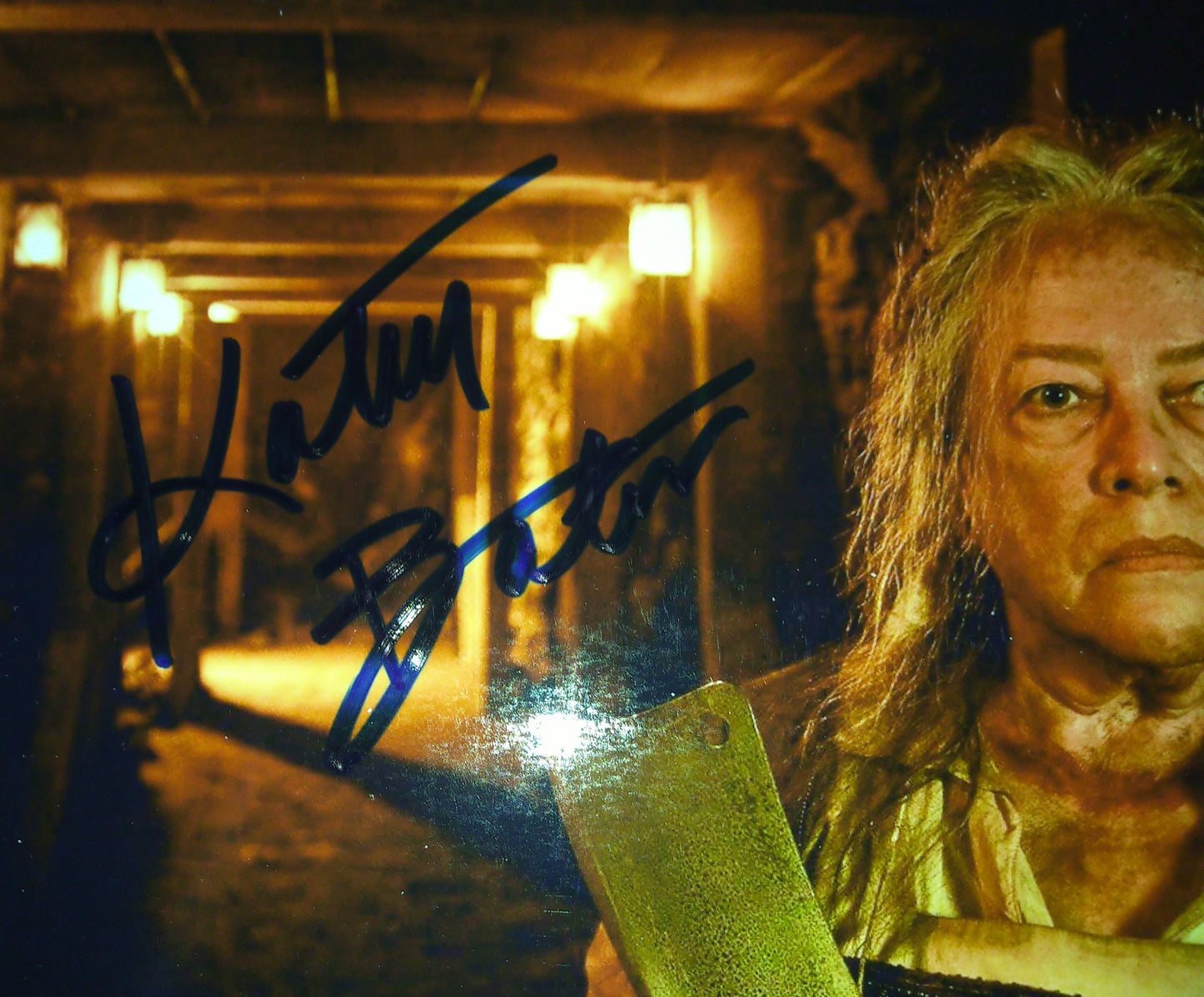 Kathy Bates Hand Signed Autograph 8x10 Photo COA American Horror Story