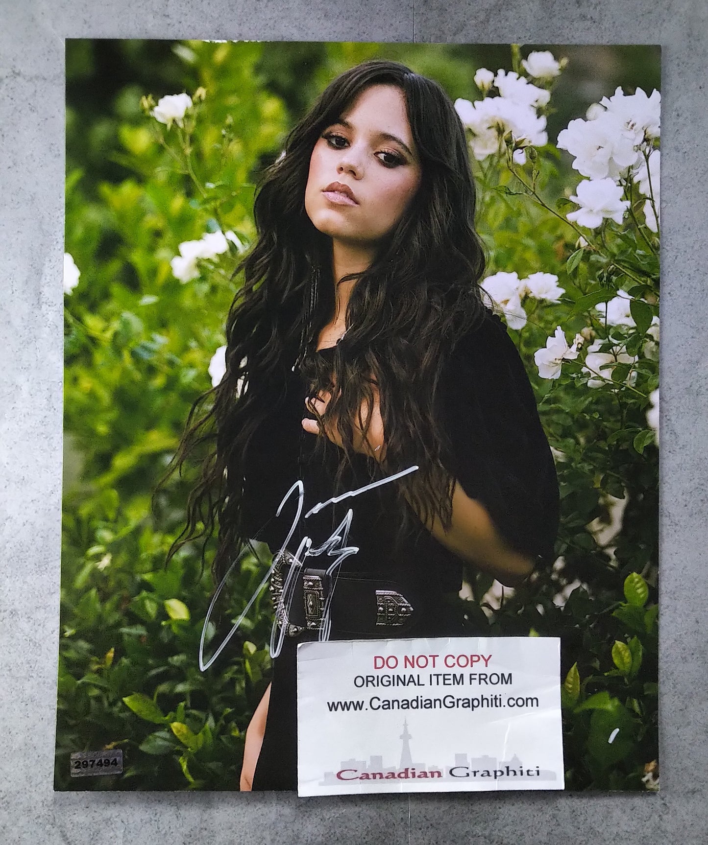 Jenna Ortega Hand Signed Autograph 8x10 Photo COA