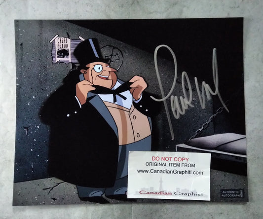 Paul Williams Hand Signed Autograph 8x10 Photo COA Batman Animated Series