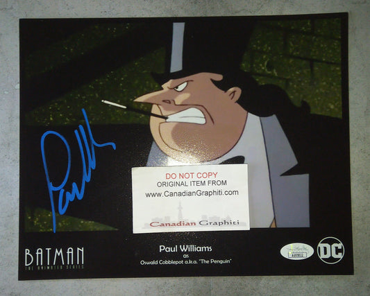 Paul Williams Hand Signed Autograph 8x10 Photo JSA COA Batman Animated Series