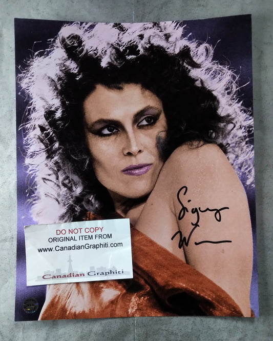 Sigourney Weaver Hand Signed Autograph 8x10 Photo COA Ghostbusters