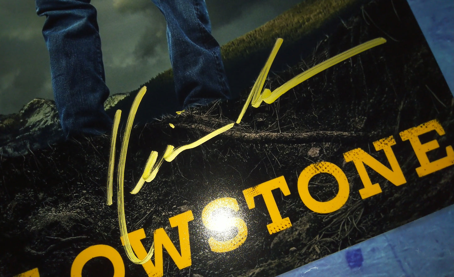 Kevin Costner Hand Signed Autograph 11x14 Photo COA Yellowstone