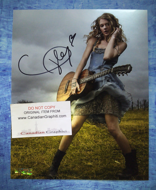 Taylor Swift Hand Signed Autograph 8x10 Photo COA