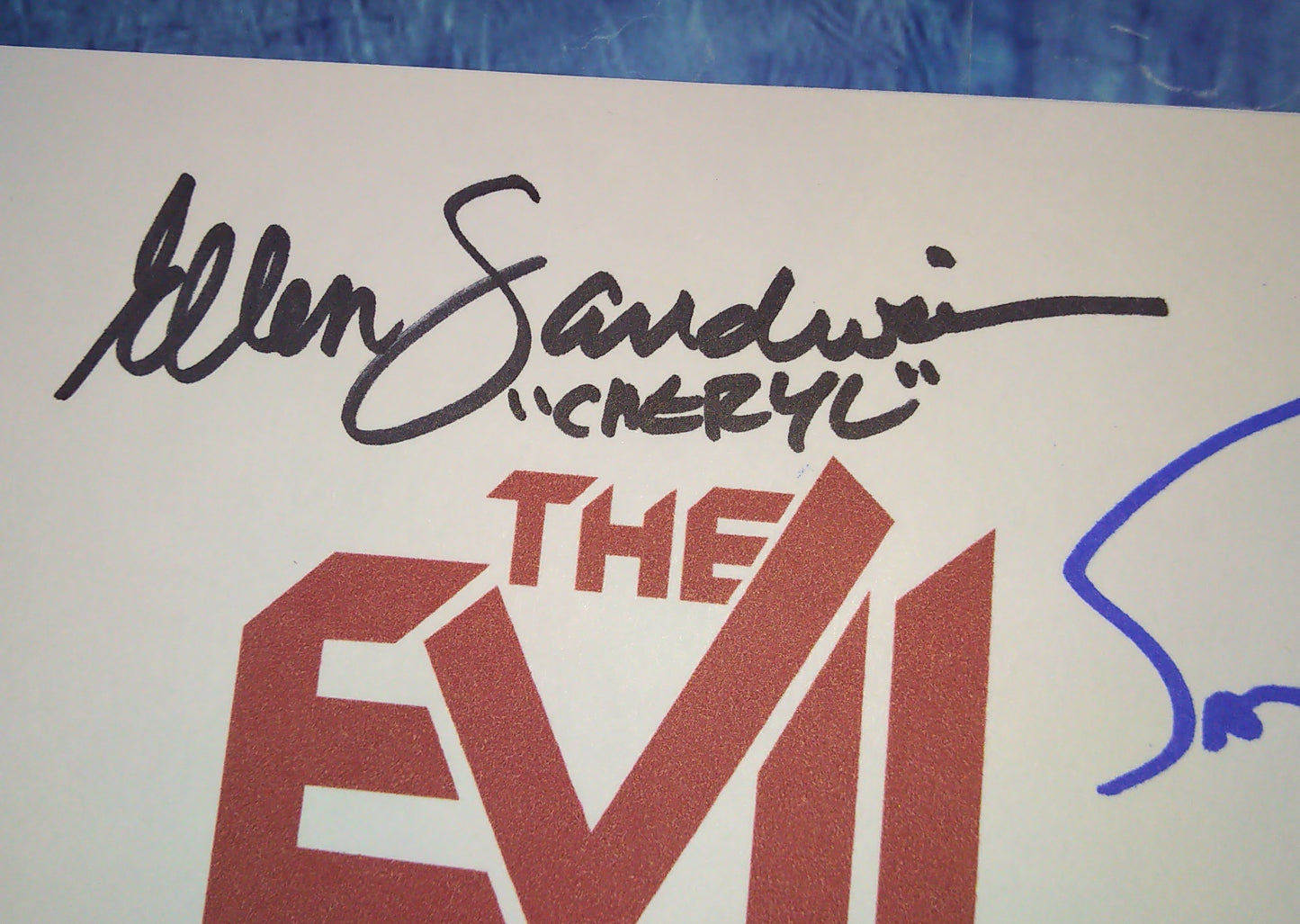 Evil Dead 6x Cast Hand Signed Autograph Script COA Bruce Campbell, Sam Raimi, Ellen Sandweiss