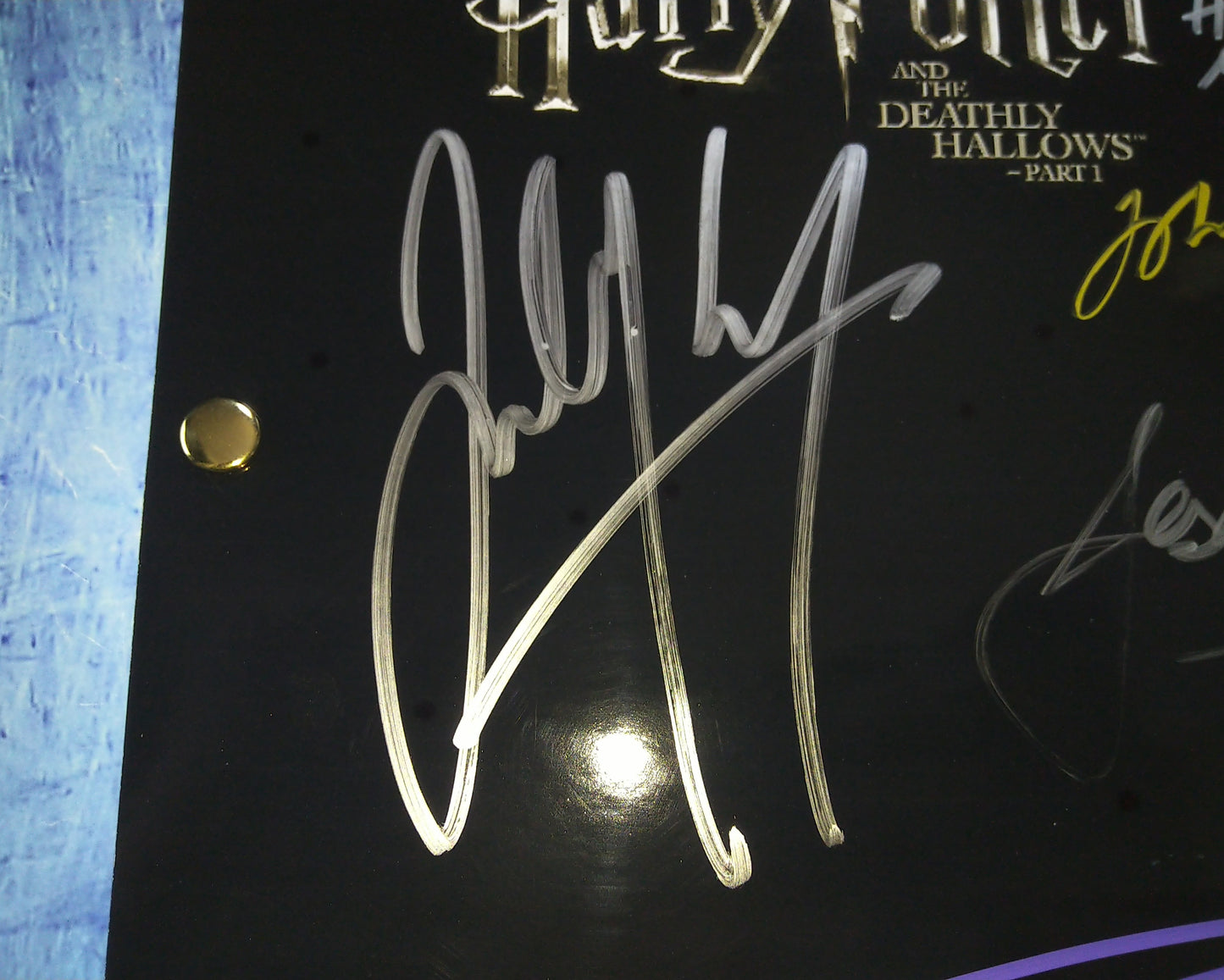 Harry Potter & The Deathly Hallows Cast Hand Signed Autograph