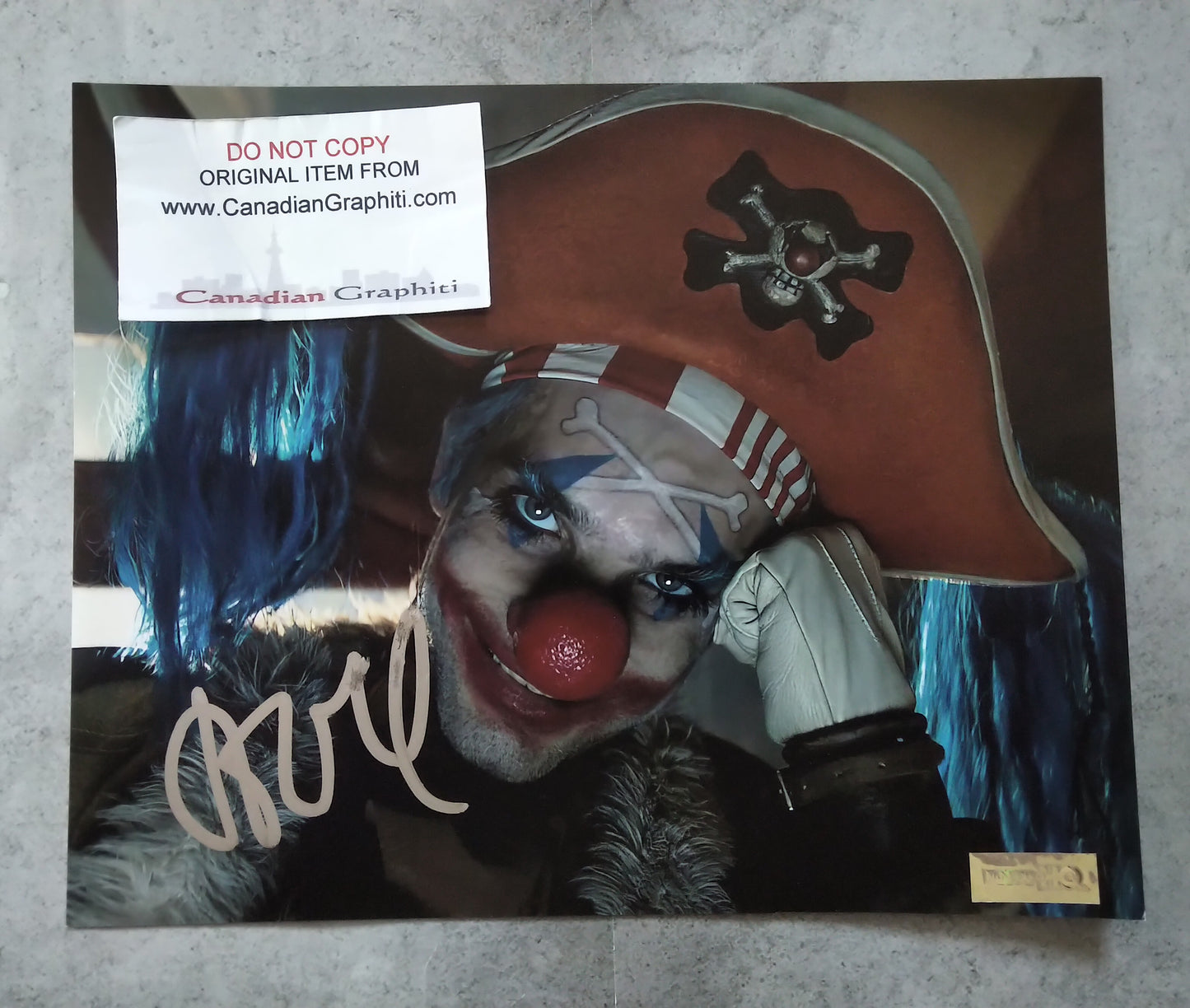 Jeff Ward Hand Signed Autograph 8x10 Photo COA One Piece