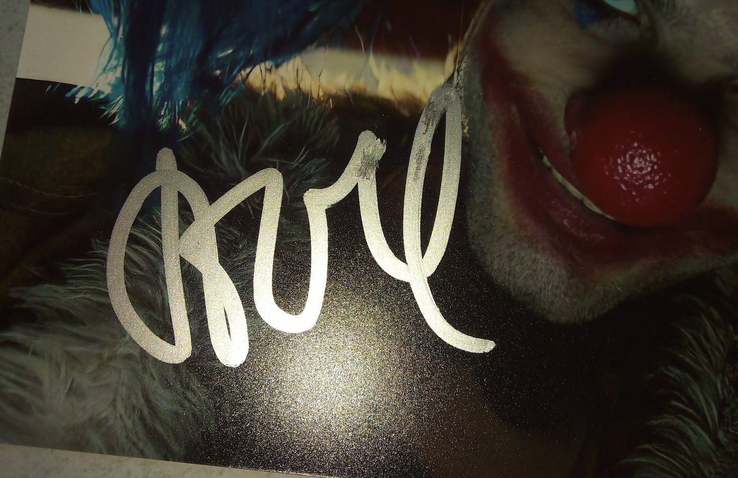 Jeff Ward Hand Signed Autograph 8x10 Photo COA One Piece