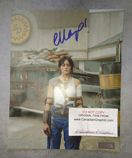 Ella Purnell Hand Signed Autograph 8x10 Photo COA Fallout
