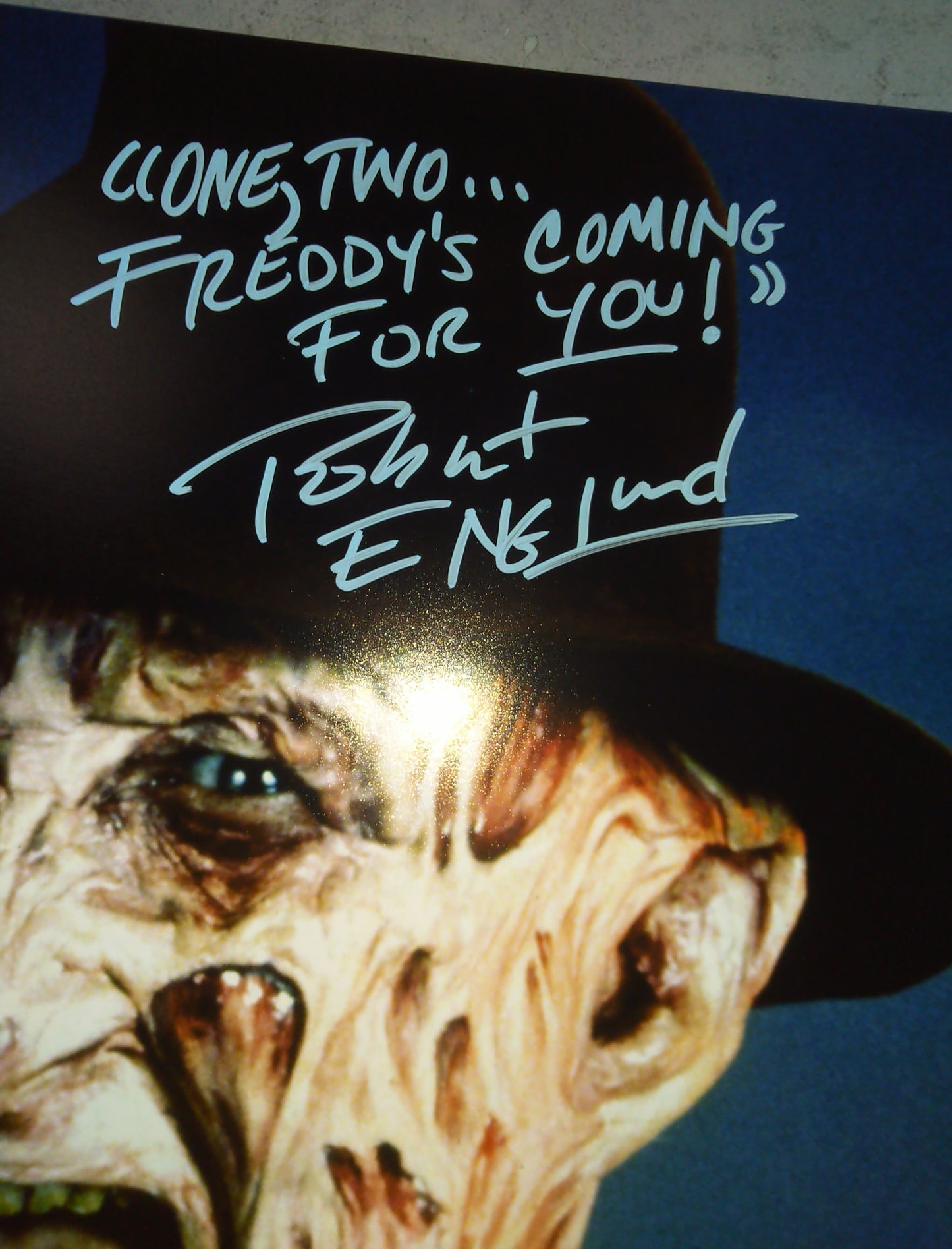 Robert Englund Hand Signed Autograph 11x14 Photo COA Freddy Krueger