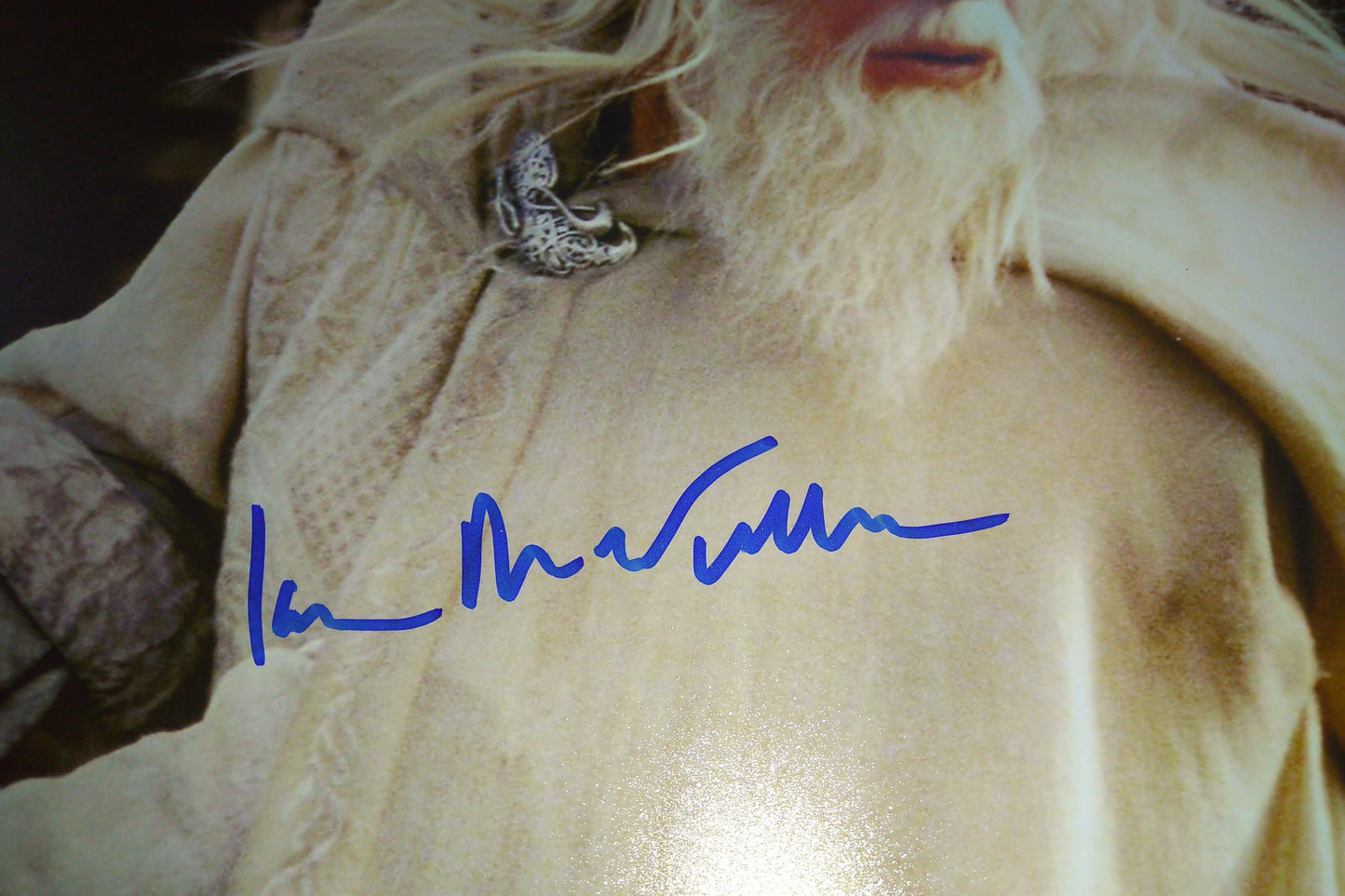 Ian McKellen Hand Signed Autograph 8x10 Photo BAS COA Lord Of The Rings