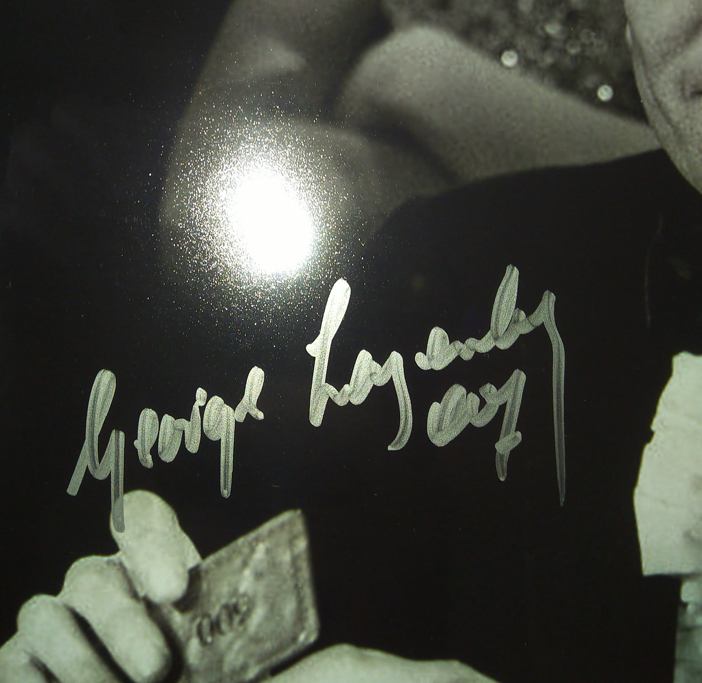 George Lazenby Hand Signed Autograph 8x10 Photo COA + JSA James Bond