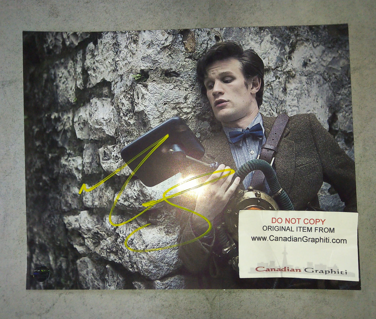 Matt Smith Hand Signed Autograph 8x10 Photo COA Doctor Who