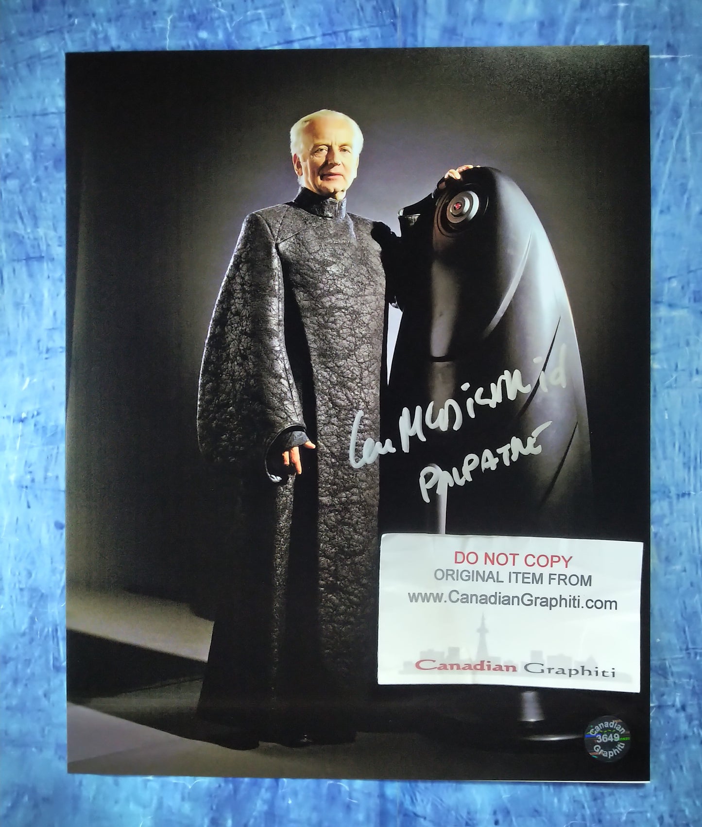 Ian McDiarmid Hand Signed Autograph 8x10 Photo COA Star Wars