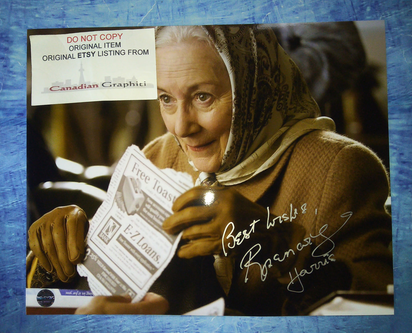 Rosemary Harris Hand Signed Autograph 8x10 Photo COA Spider-man