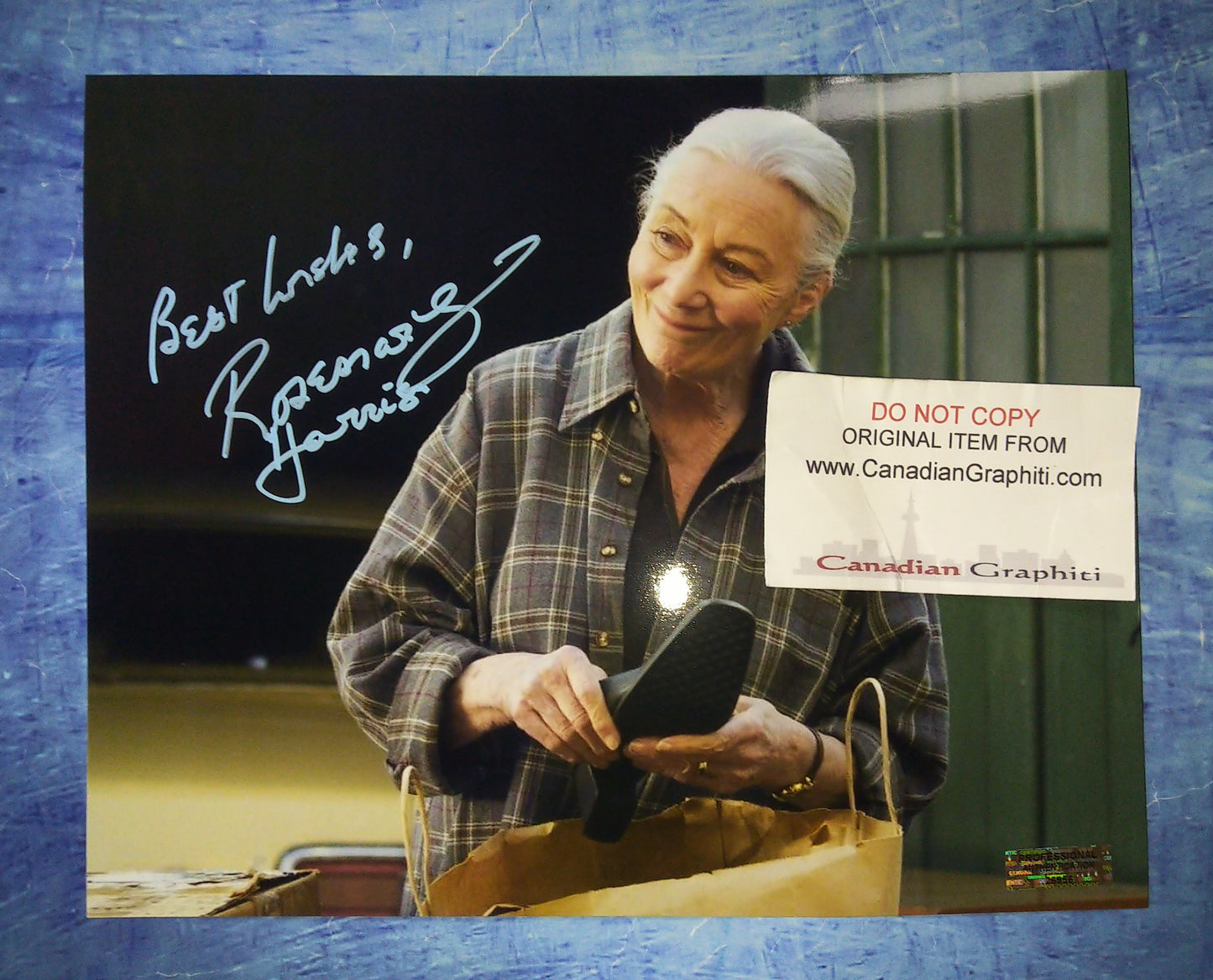 Rosemary Harris Hand Signed Autograph 8x10 Photo COA Spider-man