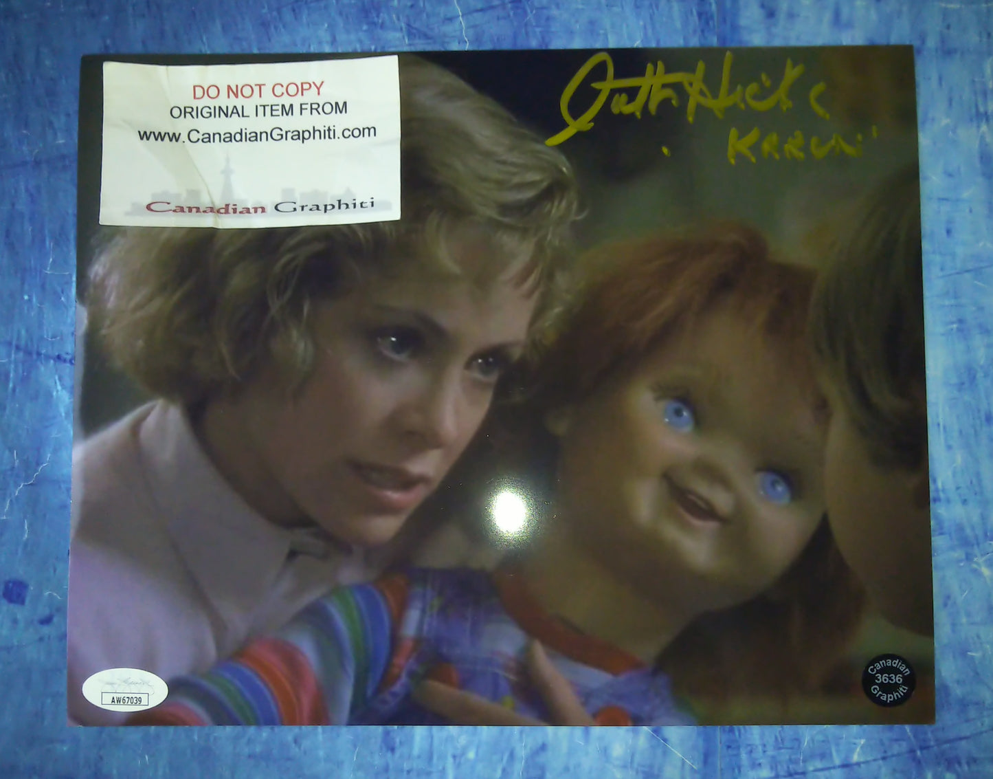 Catherine Hicks Hand Signed Autograph 8x10 Photo COA + JSA Child's Play