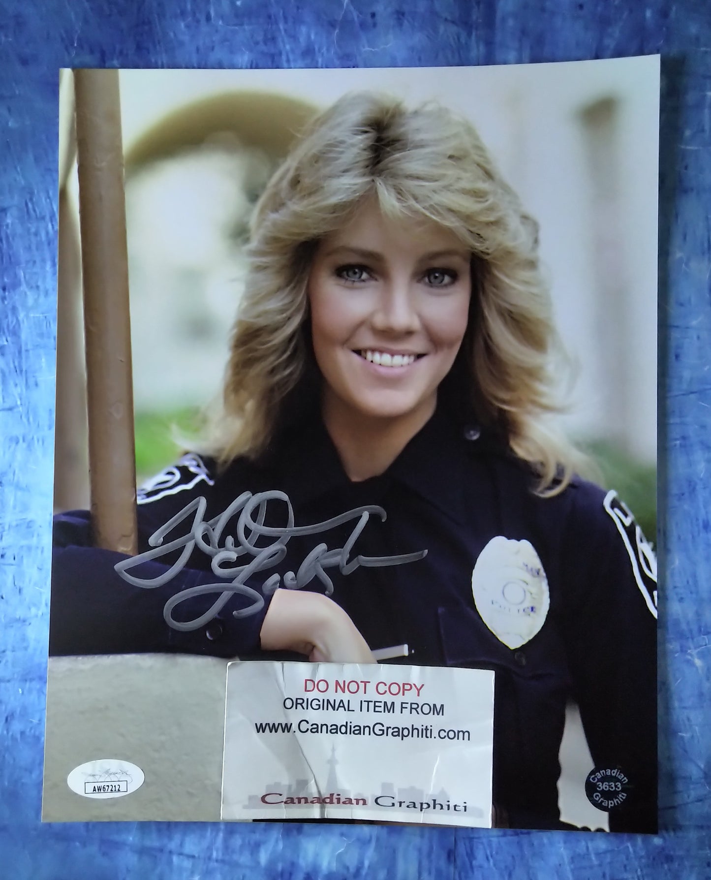 Heather Locklear Hand Signed Autograph 8x10 Photo COA + JSA