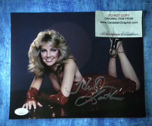 Heather Locklear Hand Signed Autograph 8x10 Photo COA + JSA