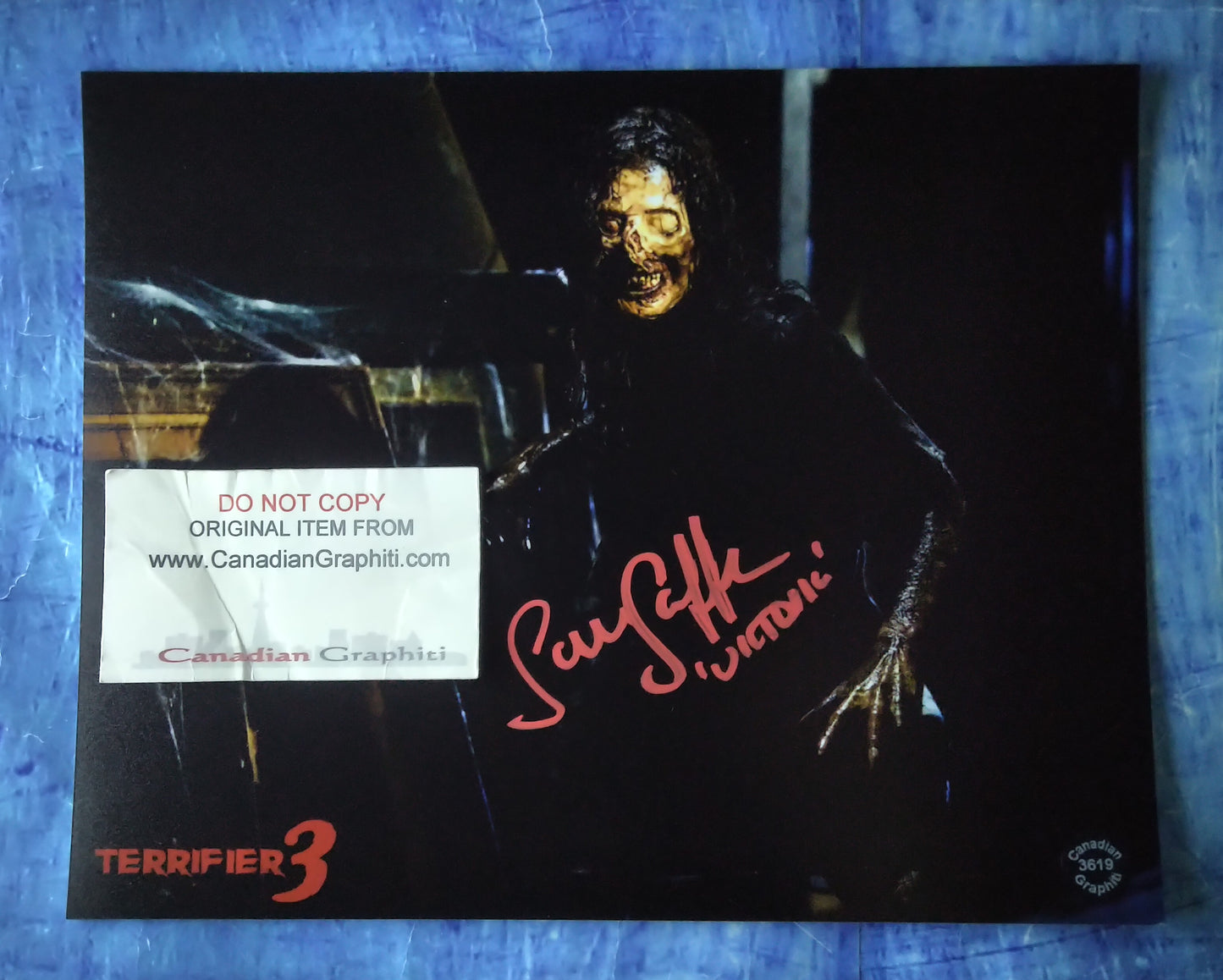 Samantha Scaffidi Hand Signed Autograph 8x10 Photo COA Terrifier